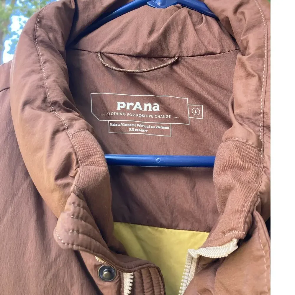 prAna - Men's Timber Trail Down Puffer Vest Gorpcorp Retro Outdoor - L